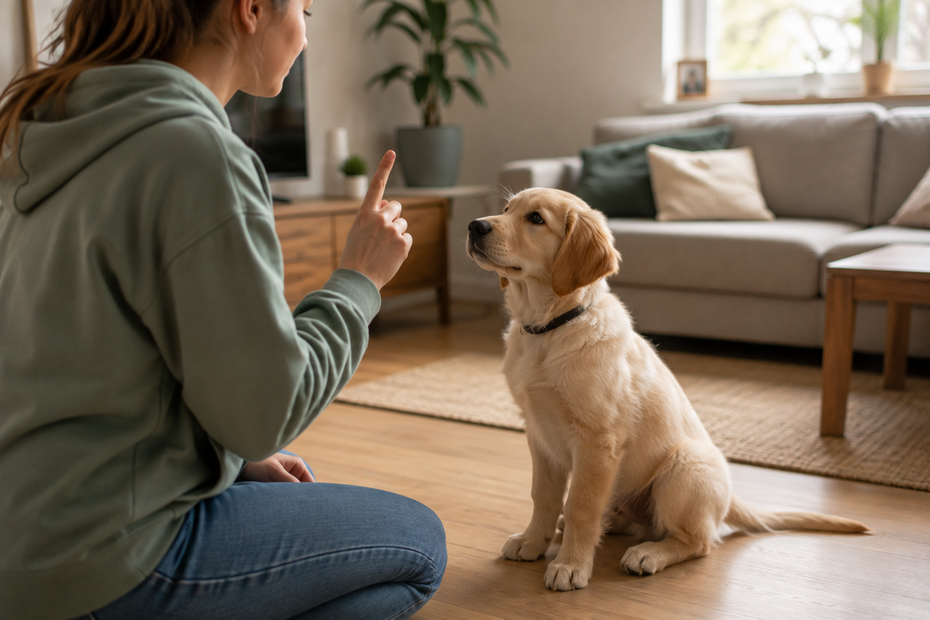 mon chiot ne m'écoute pas